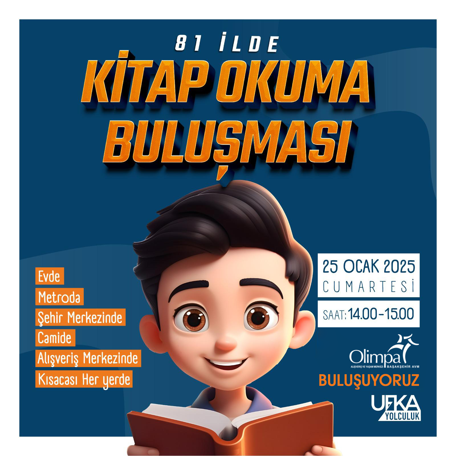 81 İLDE KİTAP OKUMA BULUŞMASI